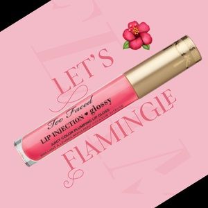 Too Faced Glossy Lip Injection ~ Let’s Flamingle
